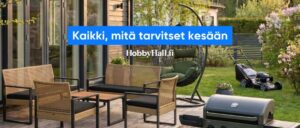 Löydä enemmän kotiin ja arkeen HobbyHallin avulla